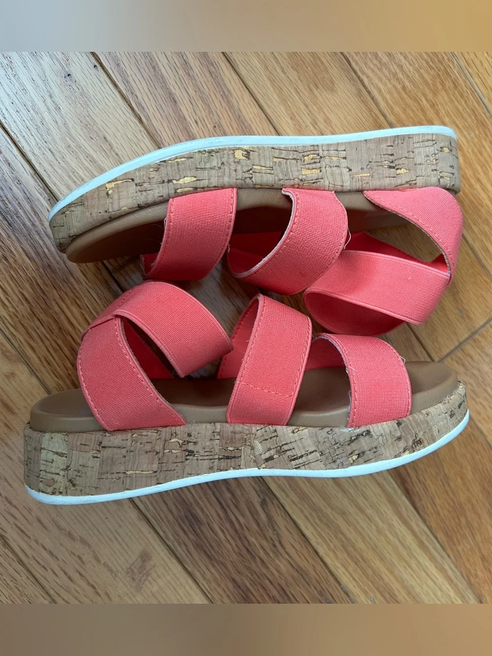 DV by DOLCE VITA Slink Girls Elastic Wedge Sandals